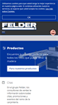 Mobile Screenshot of felder-chile.com